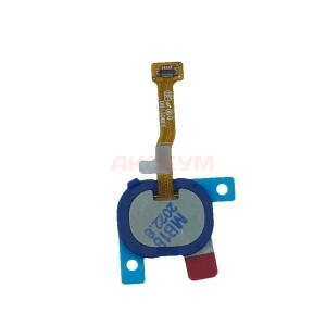 Сканер отпечатка пальцев для Samsung Galaxy M21/M215F (синий)