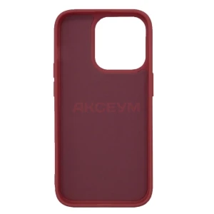 Чехол накладка для iPhone 14 Pro Activ Full Original Design (бордовый)