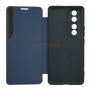 Чехол книжка для Honor 70 Pro + BC003 (синий)
