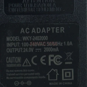 Блок питания универсальный 24V 2A (5.5х2.5) черный