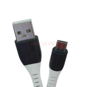 Кабель USB - MicroUSB Hoco X82 (силикон) черный