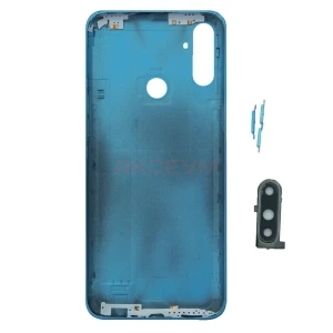 Задняя крышка для Realme C3 (синяя)