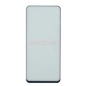 Защитное стекло для Huawei Honor X8 (черное) - Премиум