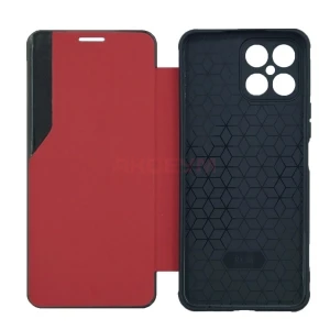 Чехол книжка для Honor X8 BC003 (красный)