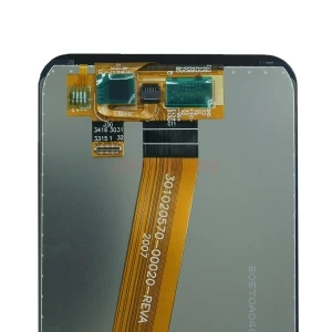 Дисплей для Samsung Galaxy A01/M01 (A015F/M015F) с тачскрином (узкий коннектор) черный - Оригинал