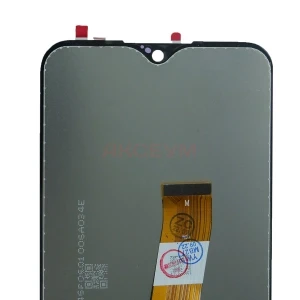 Дисплей для Samsung Galaxy A01/M01 (A015F/M015F) с тачскрином (широкий коннектор) черный - Оригинал