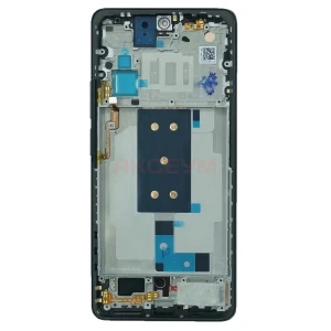 Дисплей с рамкой для Xiaomi 11T с тачскрином (черный) - Оригинал