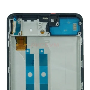 Дисплей с рамкой для Xiaomi Redmi Note 11 Pro 4G/5G с тачскрином (черный) - Оригинал