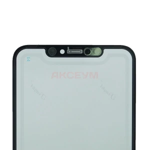 Стекло дисплея для iPhone 11 Pro Max с OCA пленкой (черное) Feaglet - Оригинал