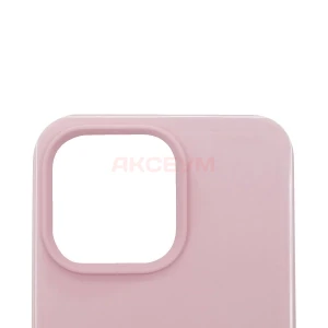 Чехол накладка для iPhone 13 Pro ORG Soft Touch (светло-розовый)