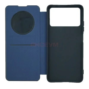 Чехол книжка для Xiaomi Poco X4 Pro 5G BC003 (синий)