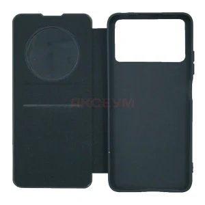 Чехол книжка для Xiaomi Poco X4 Pro 5G BC003 (черный)