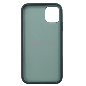 Чехол накладка для iPhone 11 PC035 (черный)