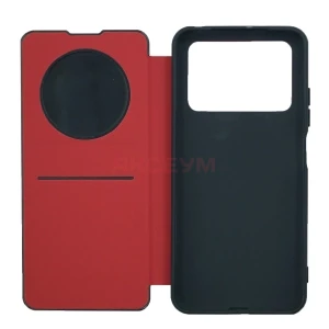 Чехол книжка для Xiaomi Poco M4 Pro 4G BC003 (красный)