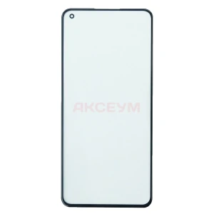 Стекло дисплея для Xiaomi Mi 11 Lite/Mi 11 Lite 5G с OCA пленкой (черное)