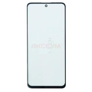 Стекло дисплея для Xiaomi Redmi Note 10 Pro с OCA пленкой (черное)