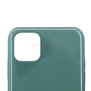 Чехол накладка для iPhone 11 Pro Max ORG Soft Touch (сосновый зеленый)