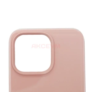 Чехол накладка для iPhone 13 Pro ORG Soft Touch (розовый)