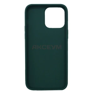 Чехол накладка для iPhone 14 Pro Max SC311 (темно-зеленый)
