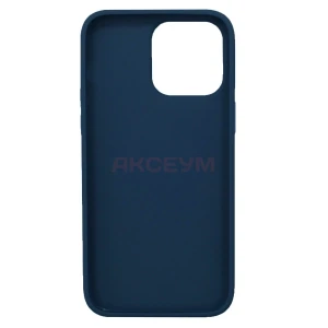 Чехол накладка для iPhone 14 Pro Max SC311 (темно-синий)