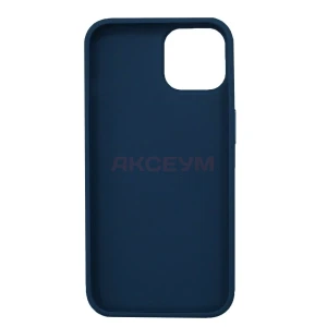Чехол накладка для iPhone 14 SC311 (темно-синий)