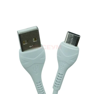 Сетевая зарядка Hoco C12Q (18W QС3.0 кабель Type-C) белая