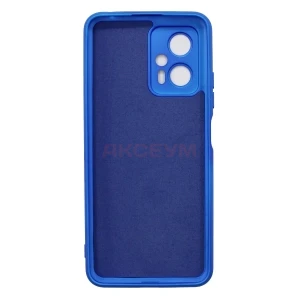 Чехол накладка для Xiaomi Poco X4 GT/Redmi Note 11T Pro Activ Full Original Design (синий)