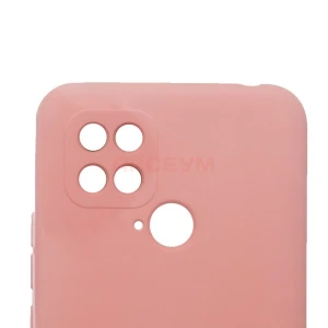 Чехол накладка для Xiaomi Poco C40 Activ Full Original Design (светло-розовый)