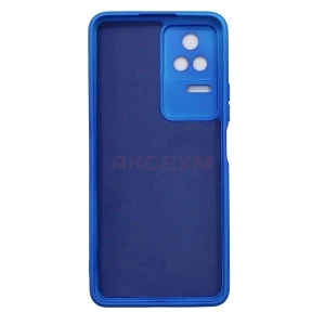 Чехол накладка для Xiaomi Poco F4 Activ Full Original Design (синий)