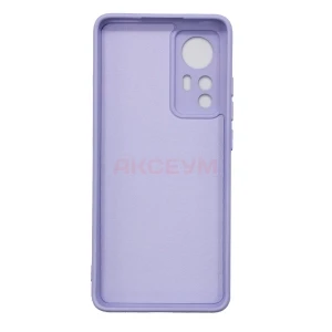Чехол накладка для Xiaomi 12/12S Activ Full Original Design (светло-фиолетовый)