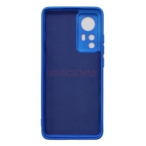 Чехол накладка для Xiaomi 12/12S Activ Full Original Design (синий)