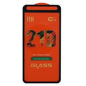 Защитное стекло для Itel A25 (полное покрытие) черное