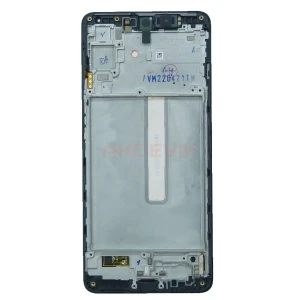 Дисплей с рамкой для Samsung Galaxy M53 5G (M536B) с тачскрином (черный) - Оригинал