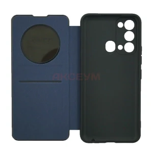 Чехол книжка для Itel Vision 3 BC003 (синий)