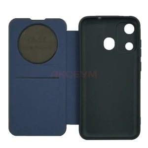 Чехол книжка для Itel A27 BC003 (синий)