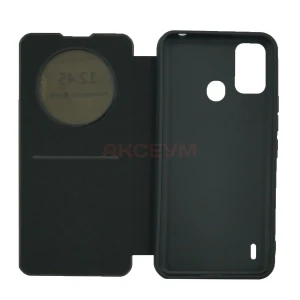 Чехол книжка для Itel A48 BC003 (черный)