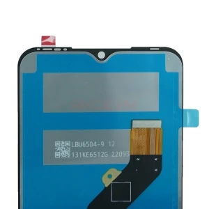 Дисплей для Tecno Spark 7 (KF6N) с тачскрином (черный) - Оригинал