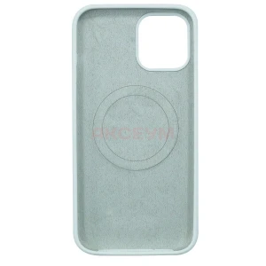 Чехол накладка для iPhone 12 Pro Max MagSafe SM003 с анимацией (белый)