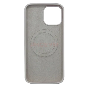Чехол накладка для iPhone 13 Pro MagSafe SM003 с анимацией (светло-розовый)