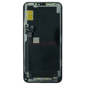 Дисплей для iPhone 11 Pro Max с тачскрином (площадка под IC) черный - In-Cell