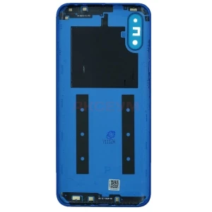 Задняя крышка для Xiaomi Redmi 9A (синяя) - Премиум