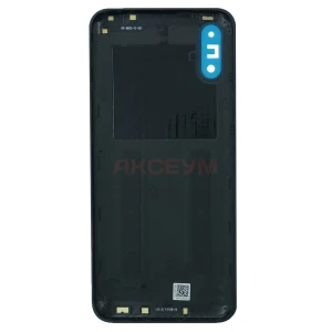 Задняя крышка для Xiaomi Redmi 9A (черная) - Премиум