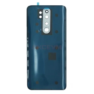 Задняя крышка для Xiaomi Redmi Note 8 Pro (белая) - Премиум