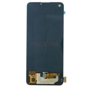 Дисплей для Realme 8 с тачскрином (черный) - OLED