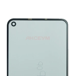 Стекло дисплея для Tecno Camon 12 Air CC6 с OCA пленкой (черное) - G+OCApro