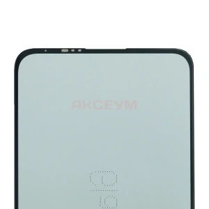 Стекло дисплея для Tecno Camon 15 Pro CD8 с OCA пленкой (черное) - G+OCApro