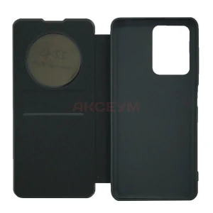Чехол книжка для Xiaomi Redmi Note 12 Pro+ BC003 (черный)