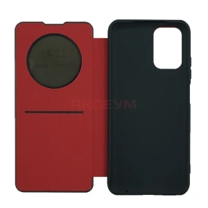 Чехол книжка для Xiaomi Poco M5s BC003 (красный)