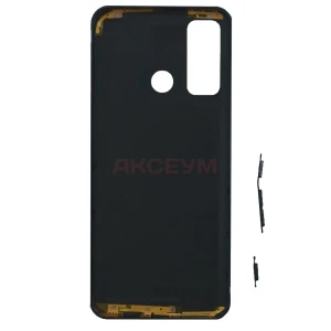 Задняя крышка для Tecno Pouvoir 4 (синяя)
