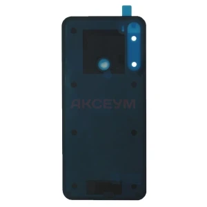 Задняя крышка для Xiaomi Redmi Note 8/Note 8 (2021) черная - Премиум